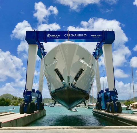 A milestone for Carenantilles Shipyard!